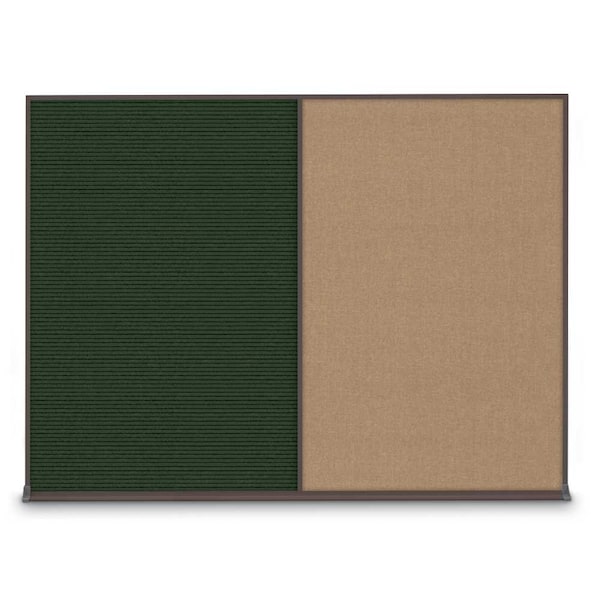 Double Door Radius Plus Corkboard, 60"X